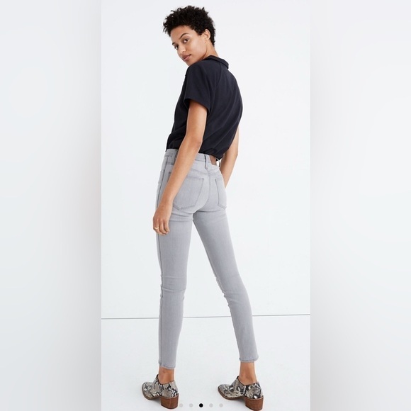 BNWT Madewell High Rise Skinny Crop Jeans $138 size 25 - Picture 2 of 11